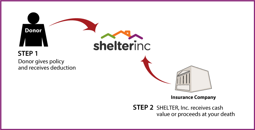 Life Insurance Policy Diagram. Description of image is listed below.